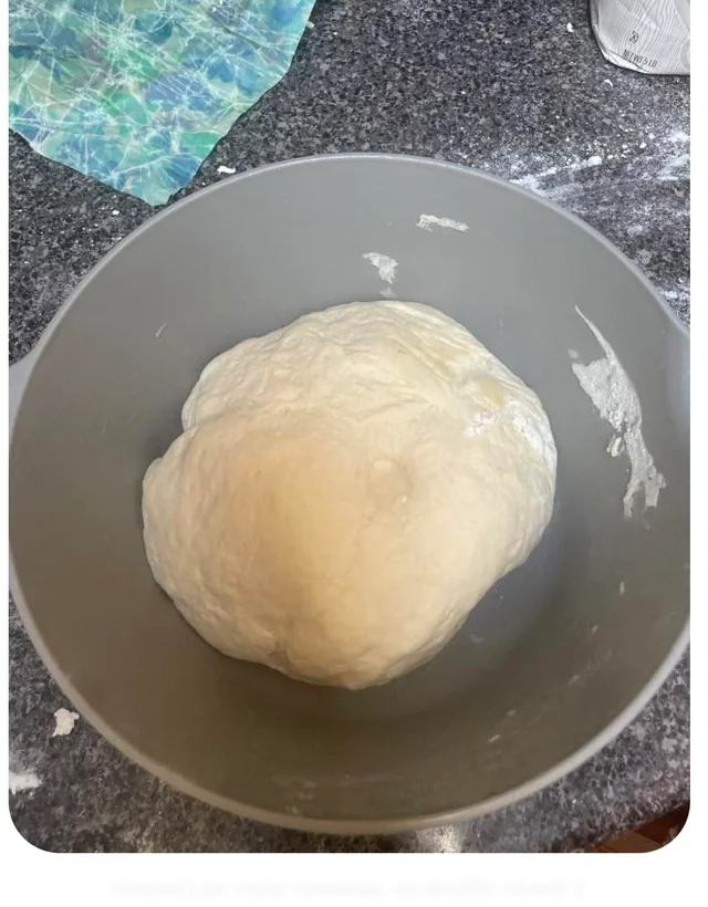 Pão que não cresceu corretamente